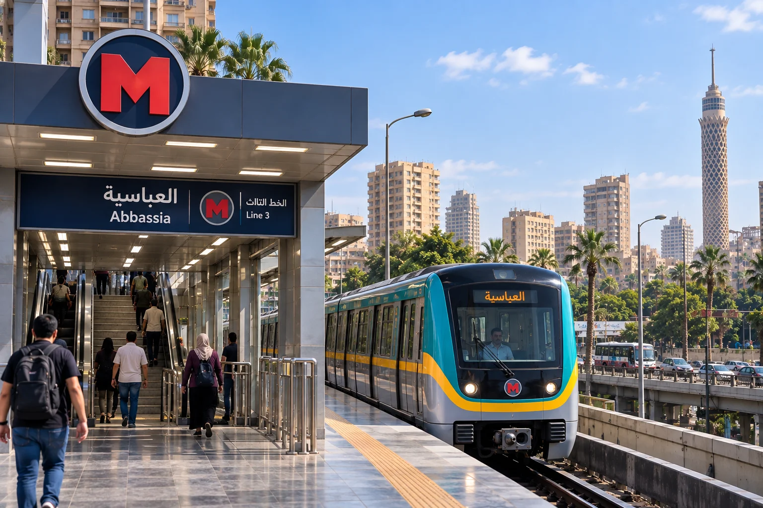 دليل استخدام مترو القاهرة 2026
