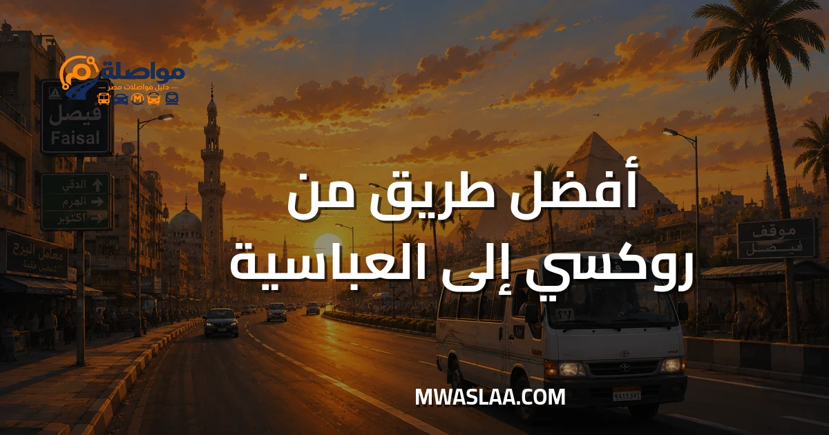 مواصلات العباسية من روكسي